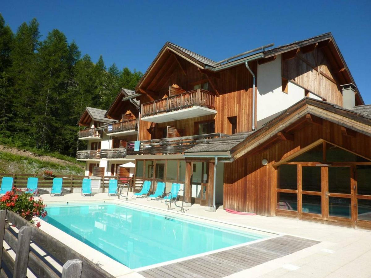 Chalet Mitoyen Aux Orres 1800 Avec Piscine Chauffee, Sauna, Hammam, Pour 6/7 Pers. A Deux Pas Des Pistes - Fr-1-322-114 Villa Les Orres Kültér fotó